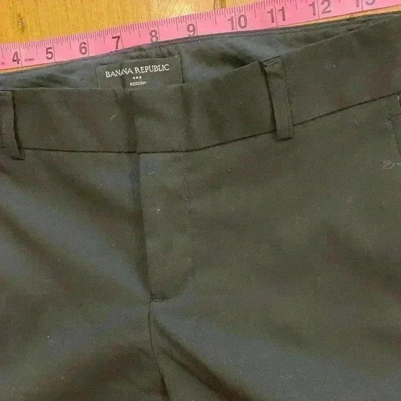 Banana Republic Womens Black Reegan Pants size 2, excellent condition - Picture 2 of 11